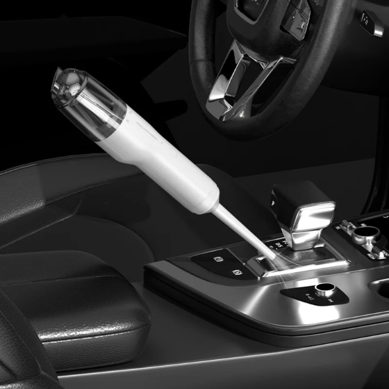 مكنسة كهربائية محمولة قوية للسيارة والمنزل، مزيل شعر الحيوانات الأليفة، شفط مزدوج/فخم، قابلة لإعادة الشحن، خفيفة الوزن، غبار محمول