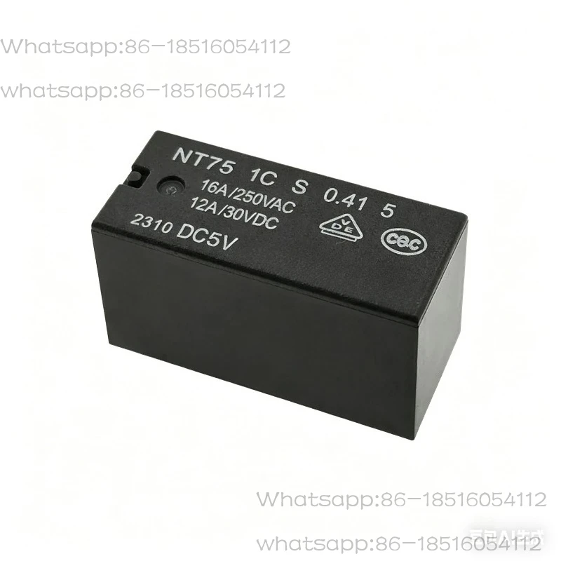 5Pcs FORWARD Relay HF115F NT75 1C S 0.41 5 NT751CS0.415 DC5V DC12V DC24V 8PIN 16A Power Relay 1ZS3