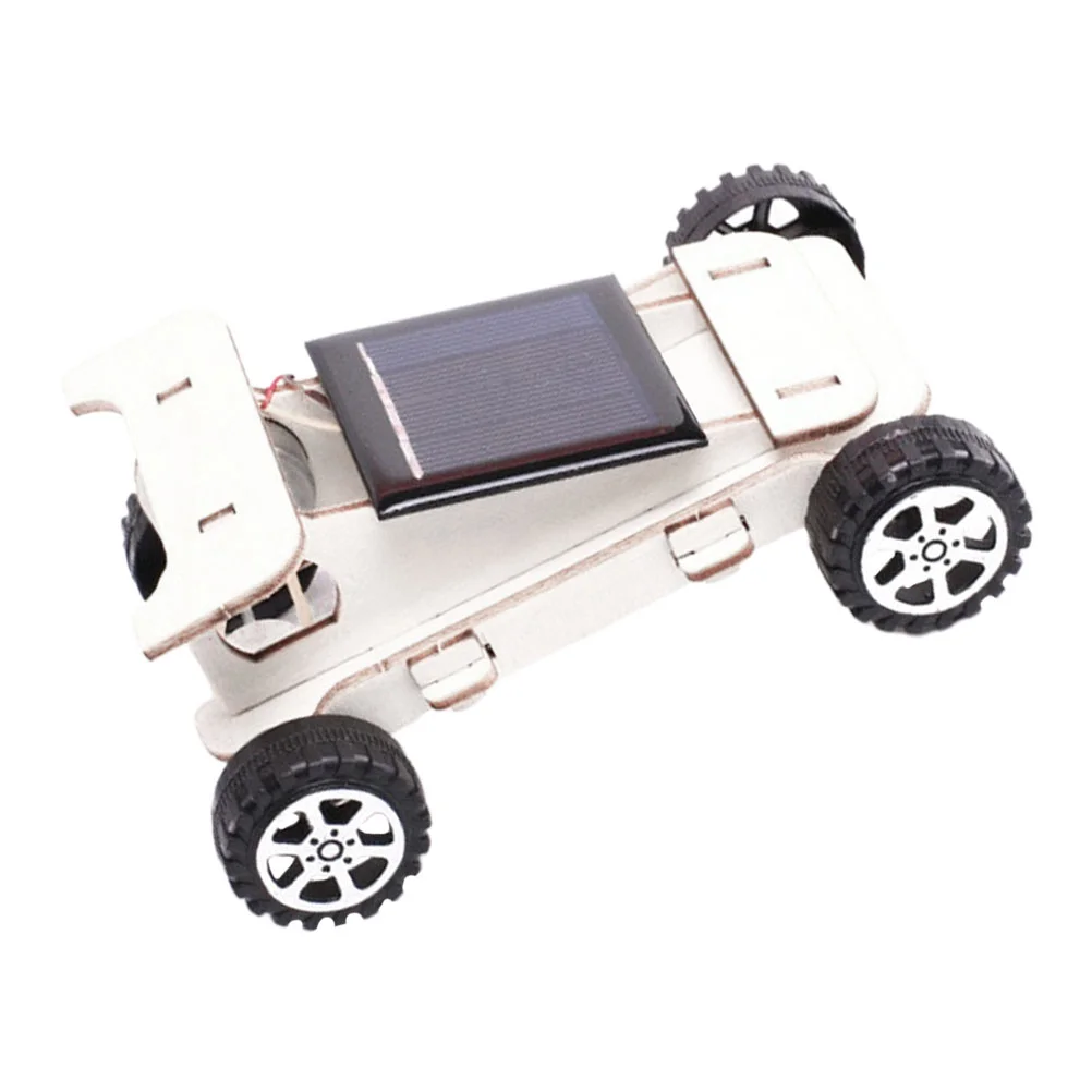 

DIY Technology Small Production Assembly Solar Decorative Car Assemble Vehicle Solar Powered Toy Kids DIY Car