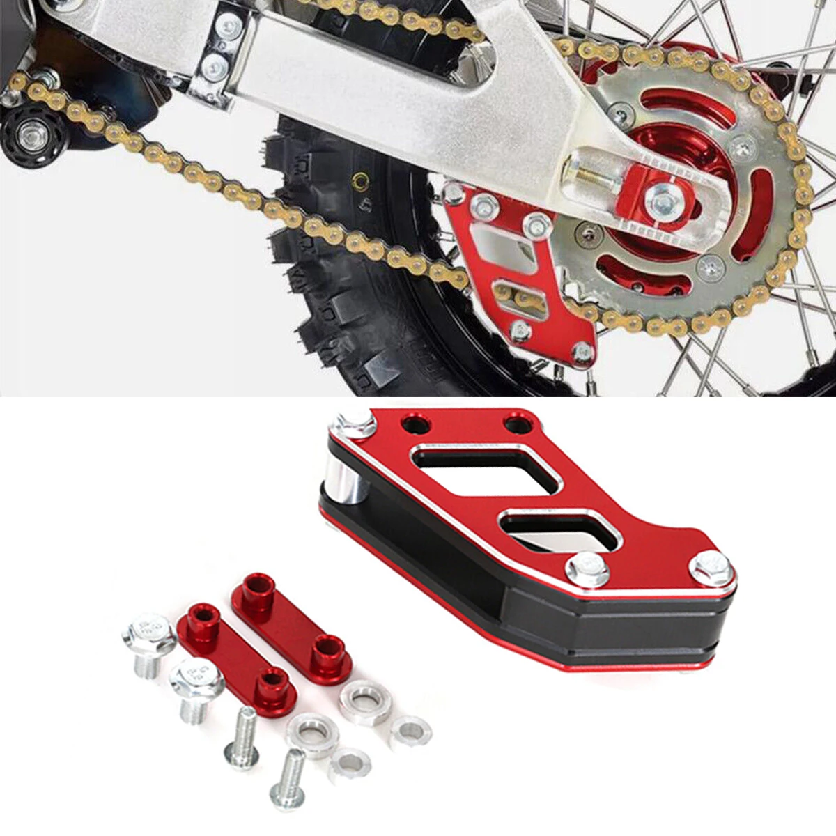 

CRF 50F 100F XR50R 3D Carving Chain Guide Guard Cover For Honda CRF50F 2004-2009 2011-2024 CRF110F 2013-2024 XR50R 2000-2003