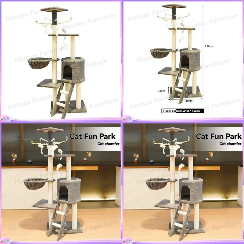 large-multi-level-cat-tree-with-scratching-posts-hemp-rope-hammock-hanging-toy-ball-for-multiple-cats-indoor-cat-climbing