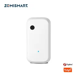 Zemismart Tuya Zigbee Illumination Sensor Detector Smart Light Sensor Smart Work with Smart Life TUYA APP AI Automatic Linkage