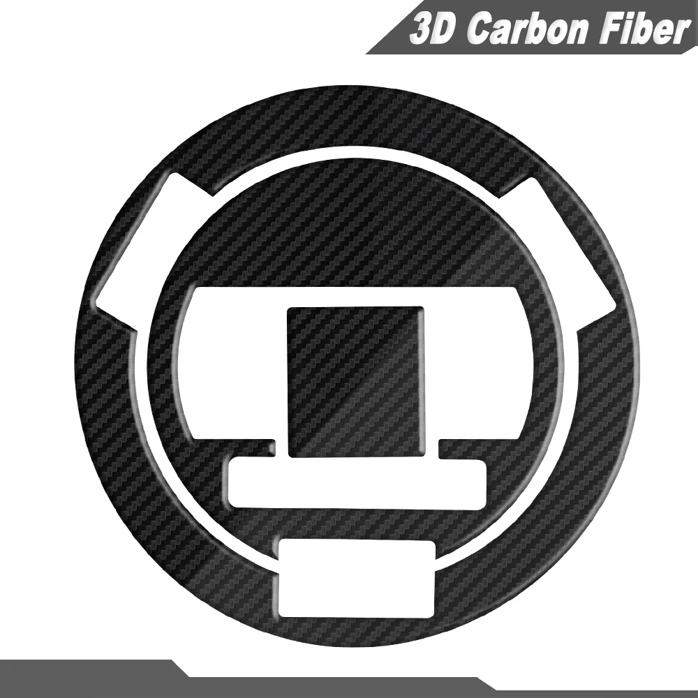 ฝาครอบป้องกันถังน้ำมันมอเตอร์ไซด์สำหรับ F650GS F800R R1200GS HP2 3D คาร์บอนไฟเบอร์อุปกรณ์เสริมสติกเกอร์รูปลอก