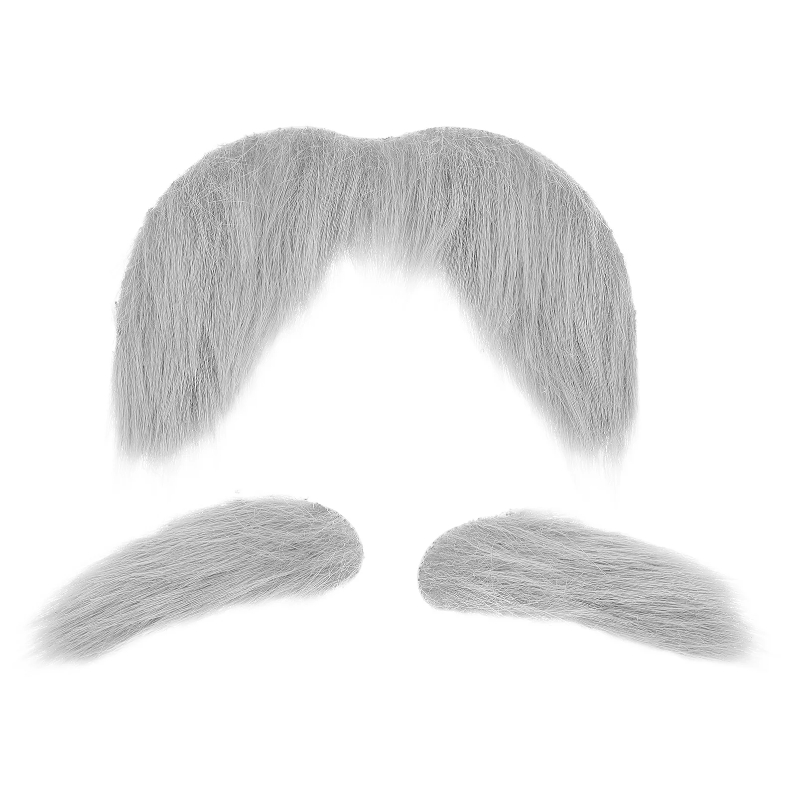 

3 pcs Fake Beard Eyebrows Costume Self Adhesive Thick Facial Hair Halloween Party Props Accessories Reusable Soft