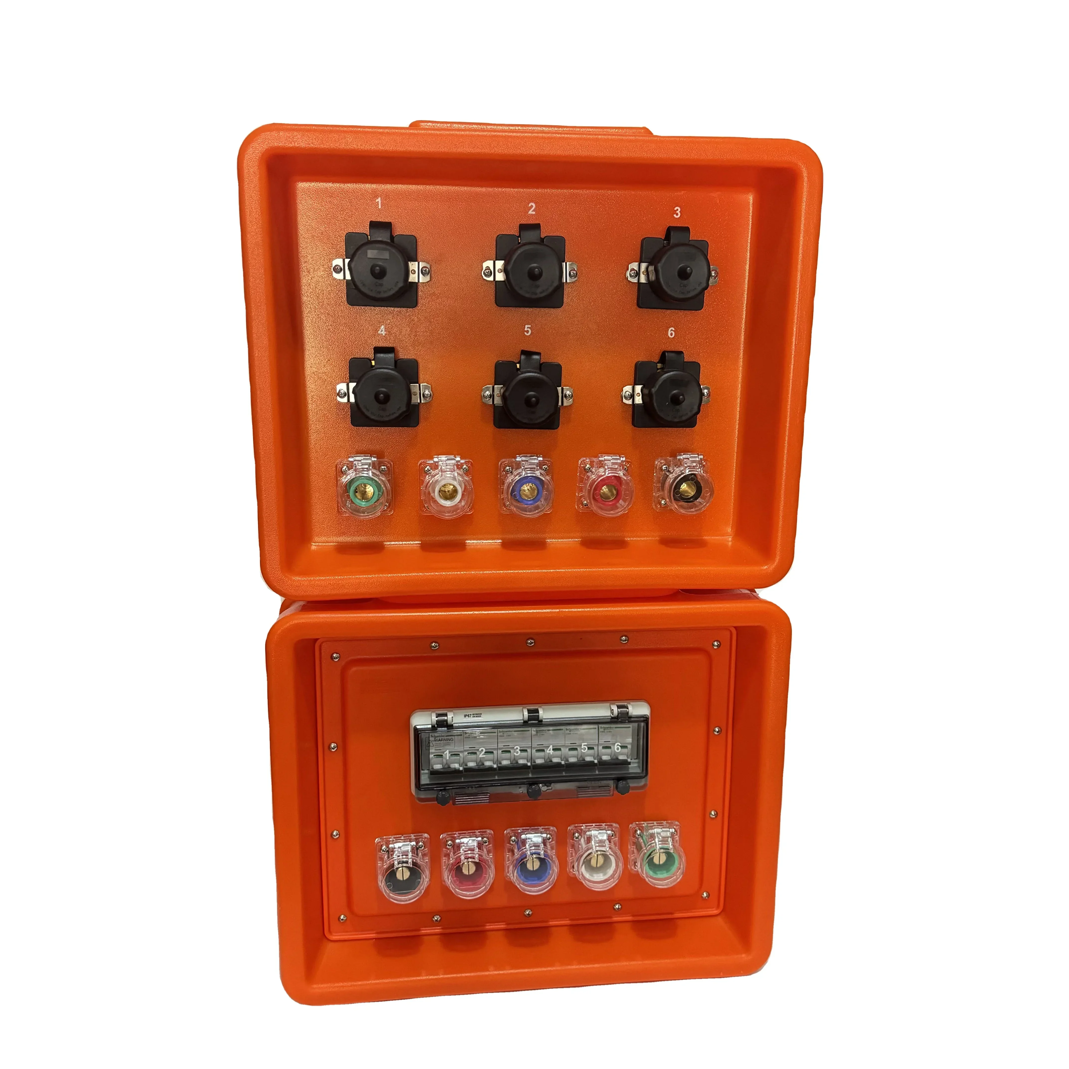 16 Series Camlock 400A To 50A California Receptacle Power Distro Box
