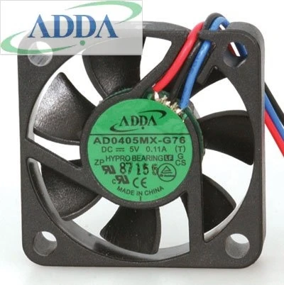 

Для ADDA 5VDC 5.7CFM 40x40x10 110mA HYPRO подшипники, осевой серверный инвертор, бесшумные промышленные Охлаждающие вентиляторы