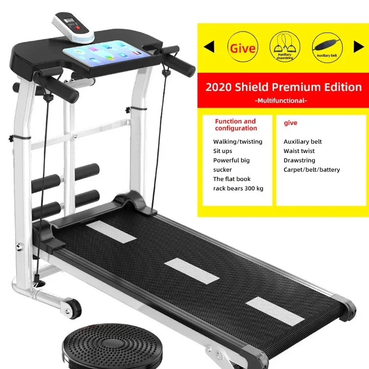 Zhoya Home Use Folding treadmill Controller Board Portable Running Machine With Monitor Manual Cardio Training Home Treadmills