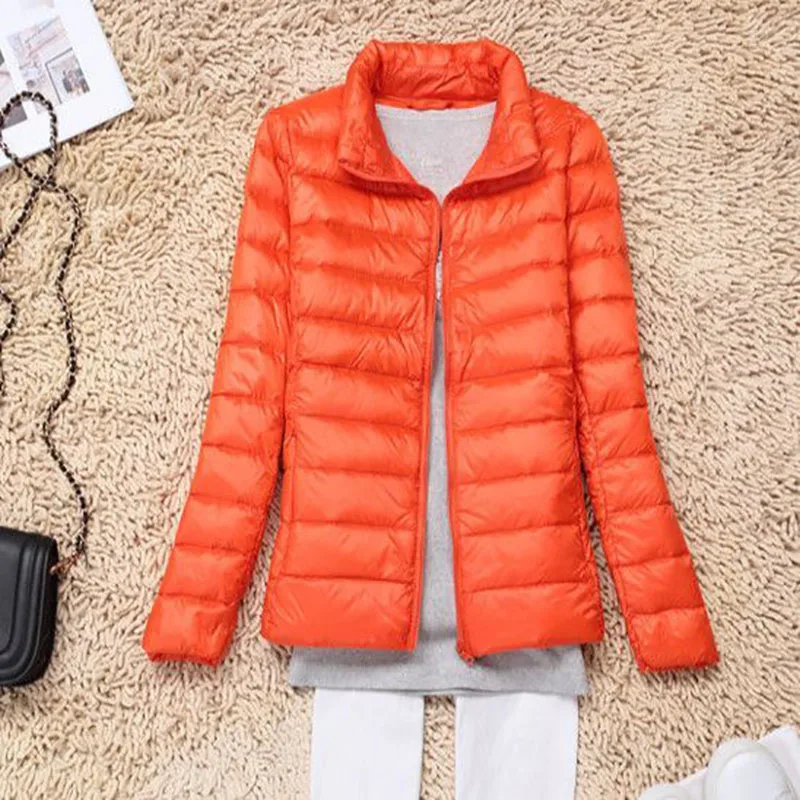 woman women 2026 new Women's short down jacket for ladies ultra-lightweight and ultra-thin perfect for mothers girl down clothes