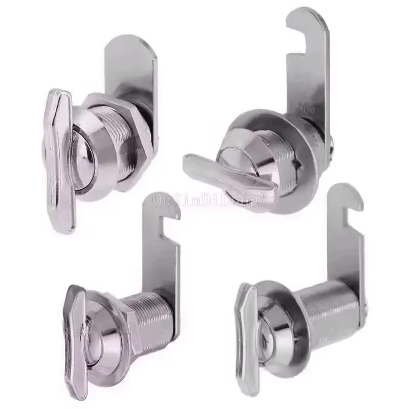 Brand New 4PCS Keyless Metal Mailbox Cam Lock Thumb Turn Marine Yacht Cabinet Locks RV Maintenance Box Lock
