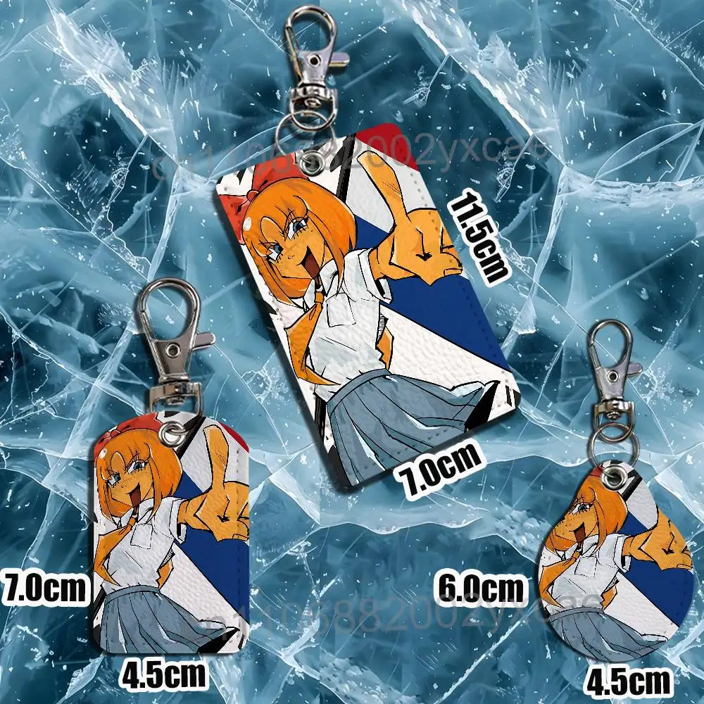 Cartoon characters Yana Ongezellig Mymy Keychain Holder Suitable For Subway Bank Card Bus Card Case Badge Holder Wallet Card view 4