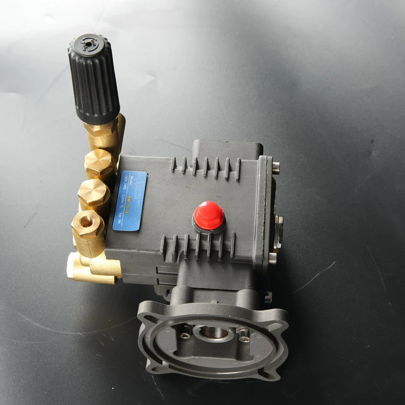 High Pressure Washer Piston Pump LM Brass Triplex Plunger Pump 100Bar 2-12LPM for Car Washing Machine Fog Misting Humidifier