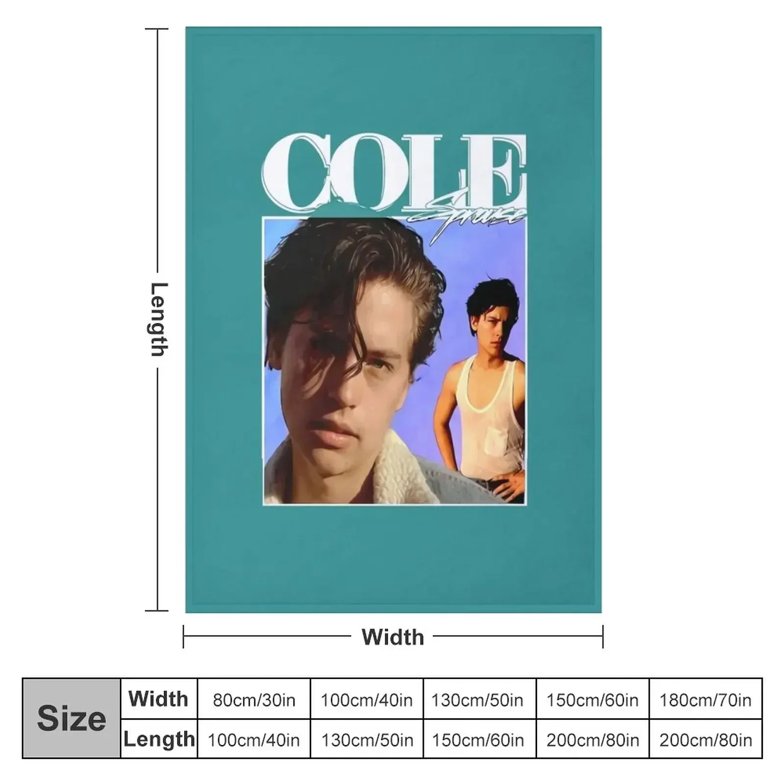 Cole Sprouse, 90_s,Vintage Throw Blanket Personalized Gift Luxury Brand Blankets For Sofas Blankets