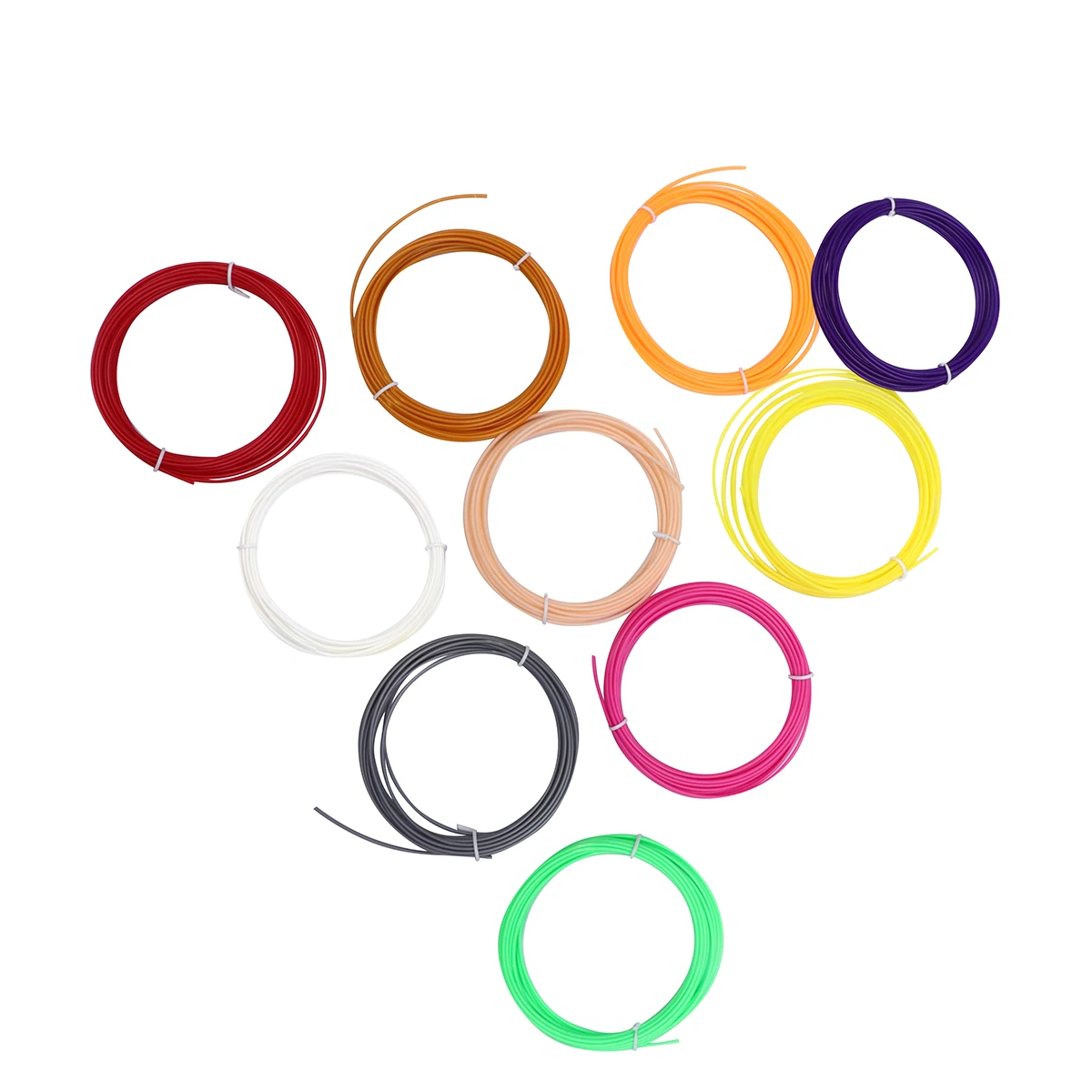 

18 Colors 1.75mm Environmentally Friendly Biodegradable 3D Printer Pen Refills Creative DIY Gift Printing