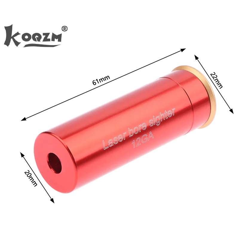 Calibrator Gauge Bore Sighter Boresighter Red Sighting Sight Boresight Red Copper Laser Leveler Range Finder