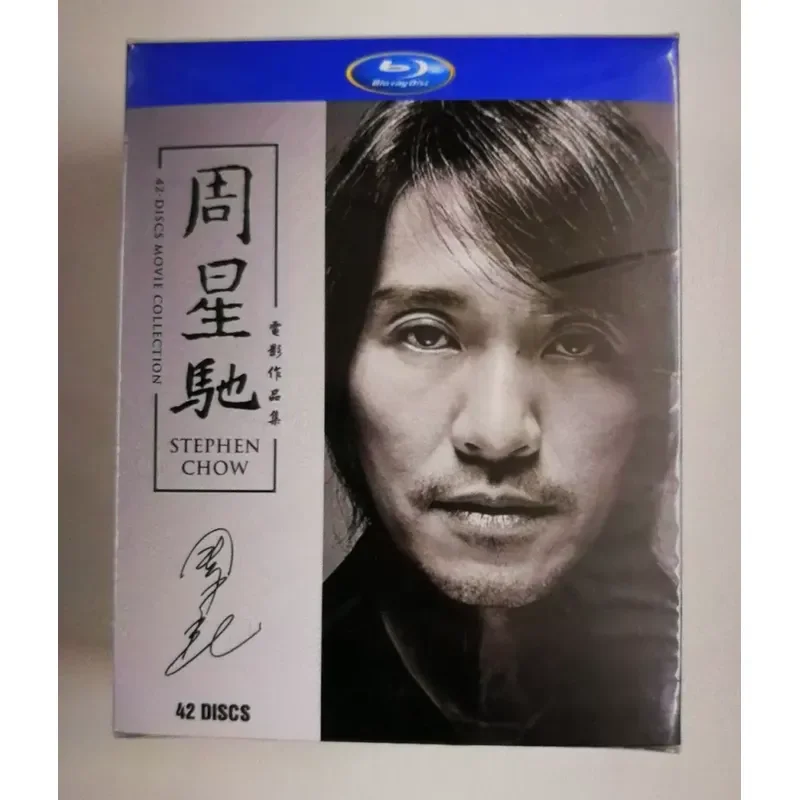Бесплатная доставка Blu-ray диска BD «Портфолио Чжоу Синчи», 42 тома в твердом переплете, качество как на фото, китайский язык.