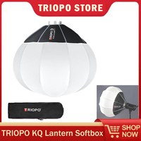 TRIOPO Lantern Softbox 55 65 85cm Quick Release Bowens Mount for Sokani X100 X60 COLBOR Godox Aputure 300c LED Video Light