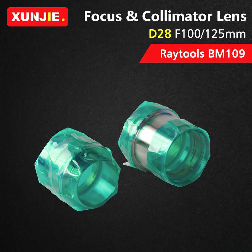 Imagem -04 - Raytools-foco Laser de Fibra Lente Colimadora Cabeça de Corte a Laser para Raytools Bm109 D28 F100 125 mm Alta Qualidade