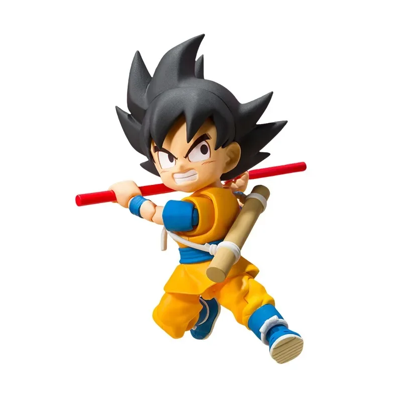 In Stock Original BANDAI S.H.Figuarts SHF Dragon Ball SON GOKU (MINI) -DAIMA- อะนิเมะ Action Figures ของเล่นคอลเลกชันของขวัญ