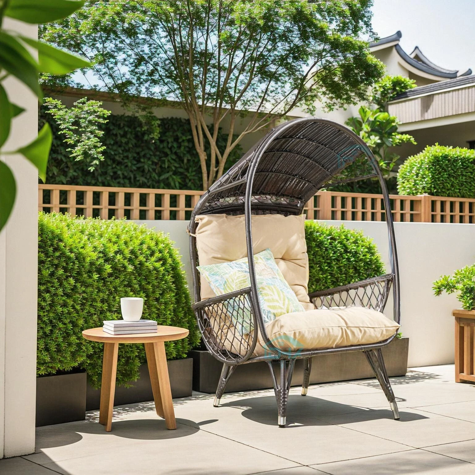 

Manufacturer Price Outdoor Garden Leisure Wicker Rattan Furniture Hammocks Egg Patio Hanging Swing Chair