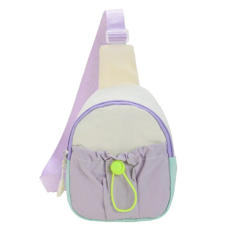 New Solid Color Mini Children's Backpack Multifunctional Boys and Girls Preschool Leisure Change Schoolbag Perfect Gift