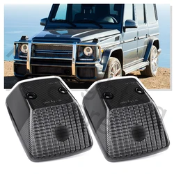 2X For Mercedes Benz G-Class W460 W461 W463 Sprinter W901 W902 W903 Front Turn Signal Light Lamp Lenses 1990-2018 2014 2015 2016