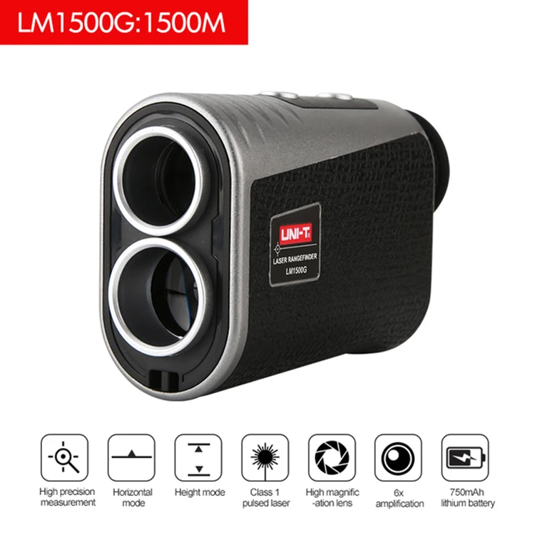 UNI-T Laser Rangefinder LM600G Series 600m LM800G 800m LM1000G 1000m LM1200G 1200m LM1500G1500m  Monocular Golf Distance Meter