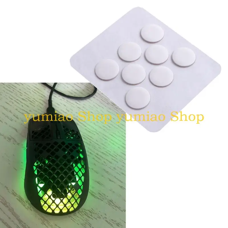 587B Tigre mejorado Patones ratón Ratón Padena ratones Glides redondeados Bordes curvos para aceros- Aerox 3 Ratón