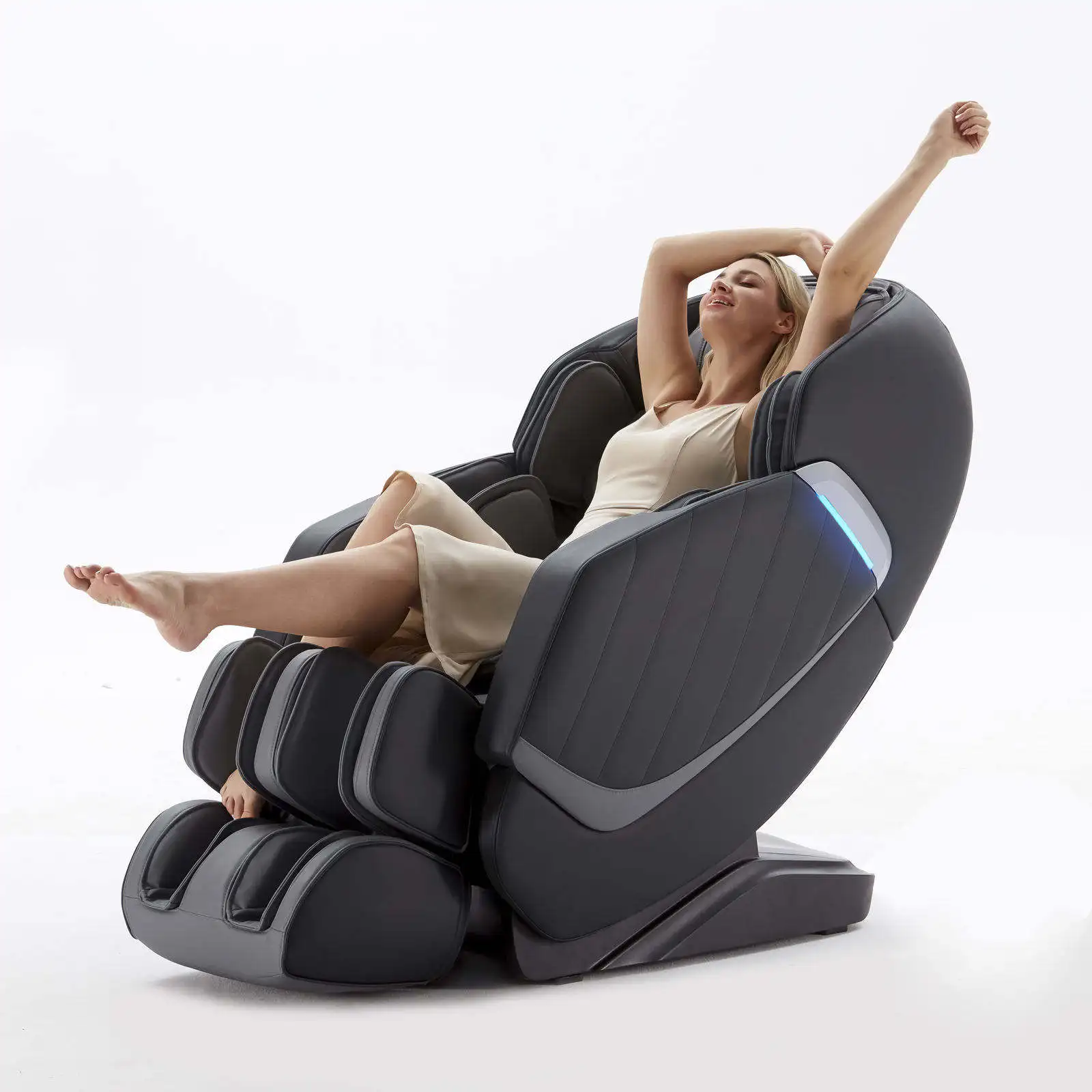 Irest A302 Luxury Commercial 4d Sl Track Zero Gravity Full Body Pedicure Massage Chair