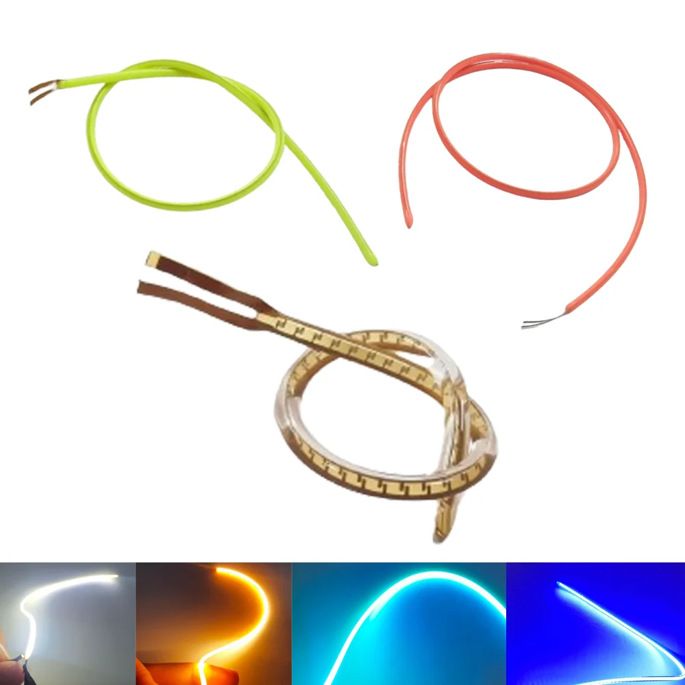 LED COB LED Flexible Filament DC3V 80mm 110mm 128mm 190mm 300mm DIY Edison Bulb Accessories Diodes Decorative Lighting