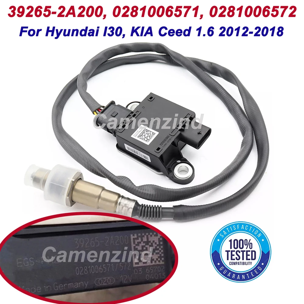 

High quality New 39265-2A200 0281006571 0281006572 392652A200 Particulate Matter Sensor PM Sensor For Hyundai i30 1.6 CRDi
