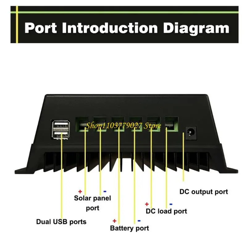 C4DF 150A Solars Power Manager Automatic Charging Controllers for Agricultural Use