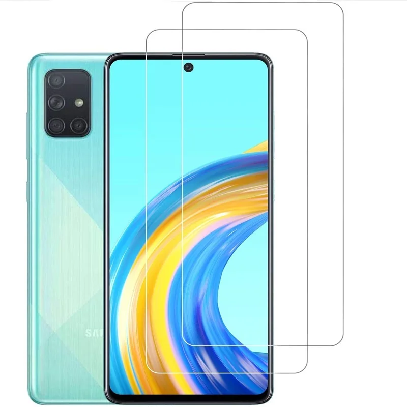 3 قطعة شاشة Ptectoror الزجاج المقسى لسامسونج A02 A02S A03 A03S A12 A13 A23 M21 A33 F42 M14 5G