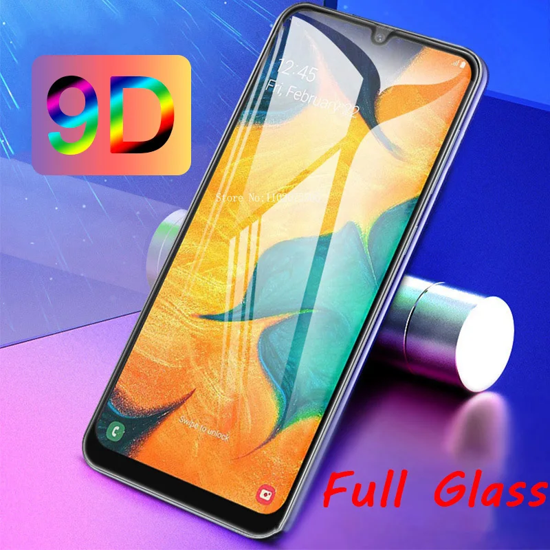 9H Glass On A50 For Samsung Galaxy SM A30 A40 A70 SamsungA A 50 40 30 70 A505 A505F SamsungA50 Protective Tempered Safety Glass