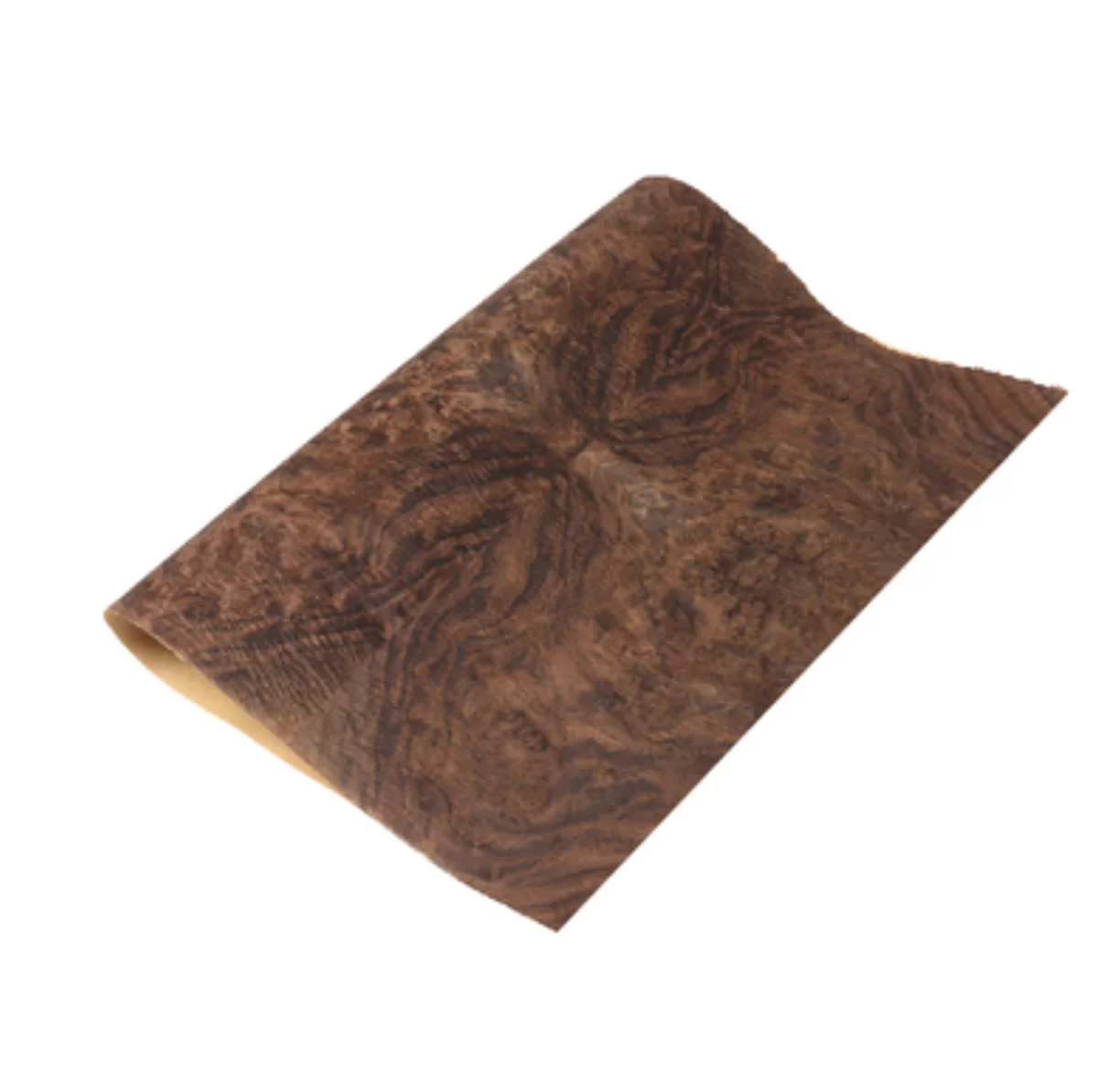 Length:2.5meters Width:580mm T:0.3mm Natural walnut splicing with burr surface wood veneer Speaker furniture decoration image 5