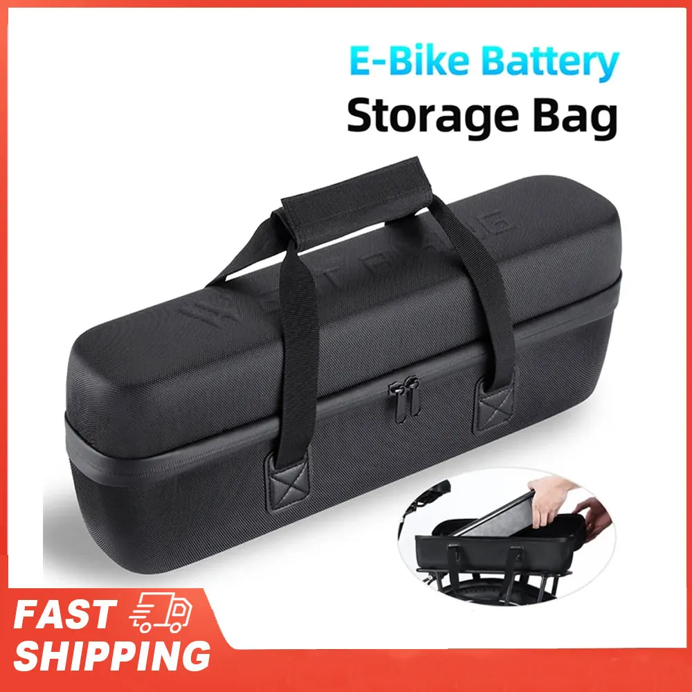

E-Bike Waterproof Battery Storage Bags Large Capacity Mountain Bike Battery Storage Bag for Electric Bicycle Battery