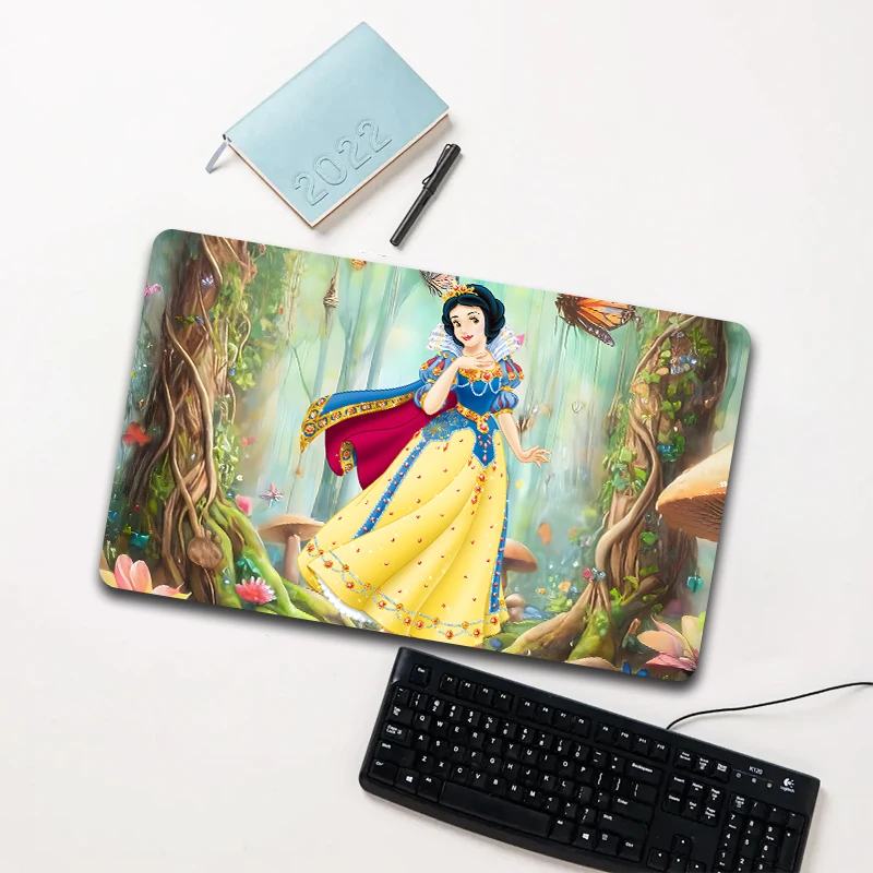 

Disney Snow White Mouse Pad Large Non-slip Waterproof Desk Mat for Laptop Office