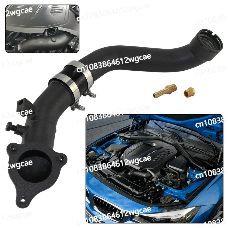 High performance intercooler and intake pipe suitable for BMW F22 F23 F32 F33 F34 F30 F36 B58 black/blue/red