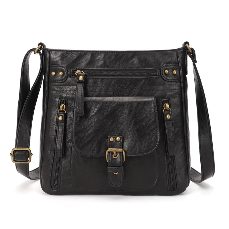 

Винтажная Оригинальная Дизайнерская Женская Сумка-Шоппер из Мягкой Искусственной Кожи, Новая Сумка Через Плечо/Кроссбоди, Стиль Ретро, Люкс