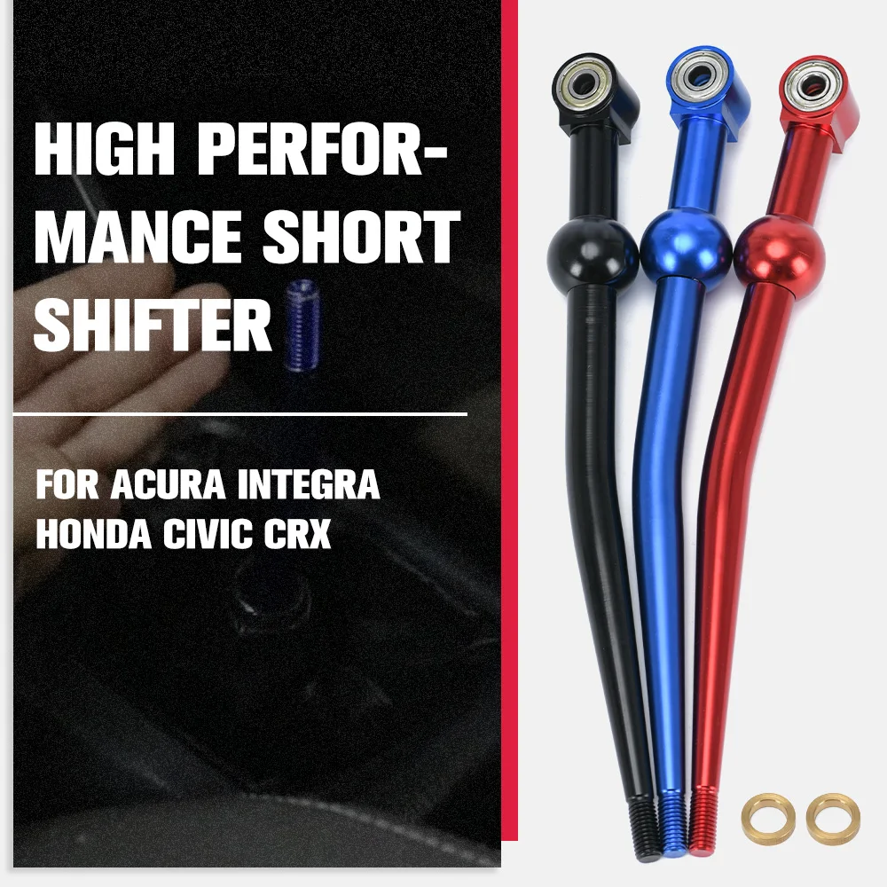 Free Shipping Short Throw Shifter 96-00 for Honda Civic EK B16 B18 B20 Steel Shift 97 98 99 PQY-SFT9231