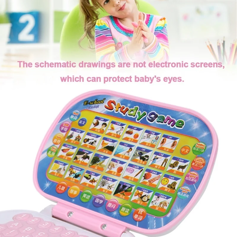 Macchine per computer Giocattolo per bambini Tablet portatile multifunzionale Gioco educativo per l'apprendimento