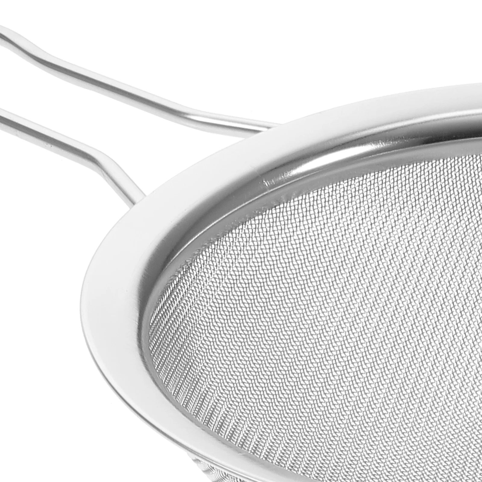 مصفاة شبكية دقيقة من الفولاذ المقاوم للصدأ مصافي مطبخ كبيرة لتصفية عصير حساء الأرز مصفاة معدنية