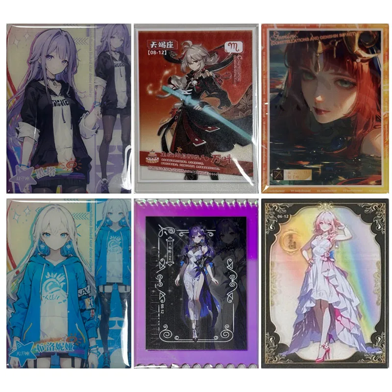 

Аниме История Богини Броня Кейцин Nilou Jingliu 7 марта Эула Коллекционные карты Рождественские подарки на день рождения Детские игрушки