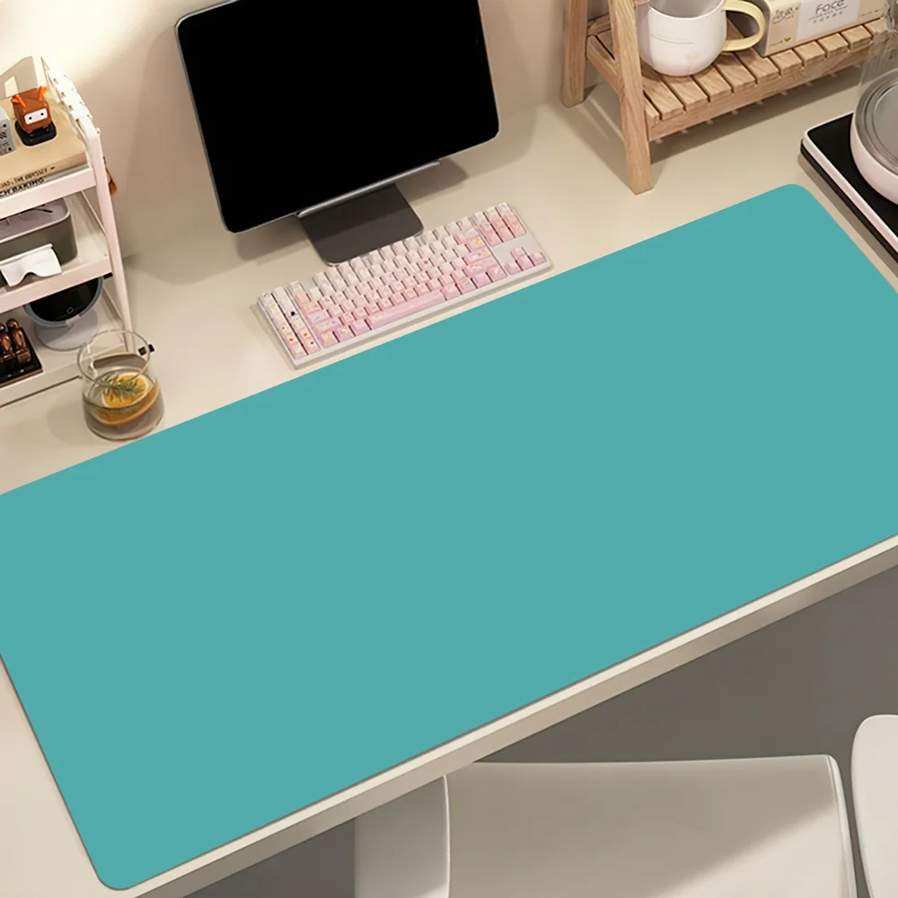 Fashion Classic Transformative Teal Navy Blue Non-slip Thickened MousePad Student Gaming Cushion Large Writing Lockedge Office