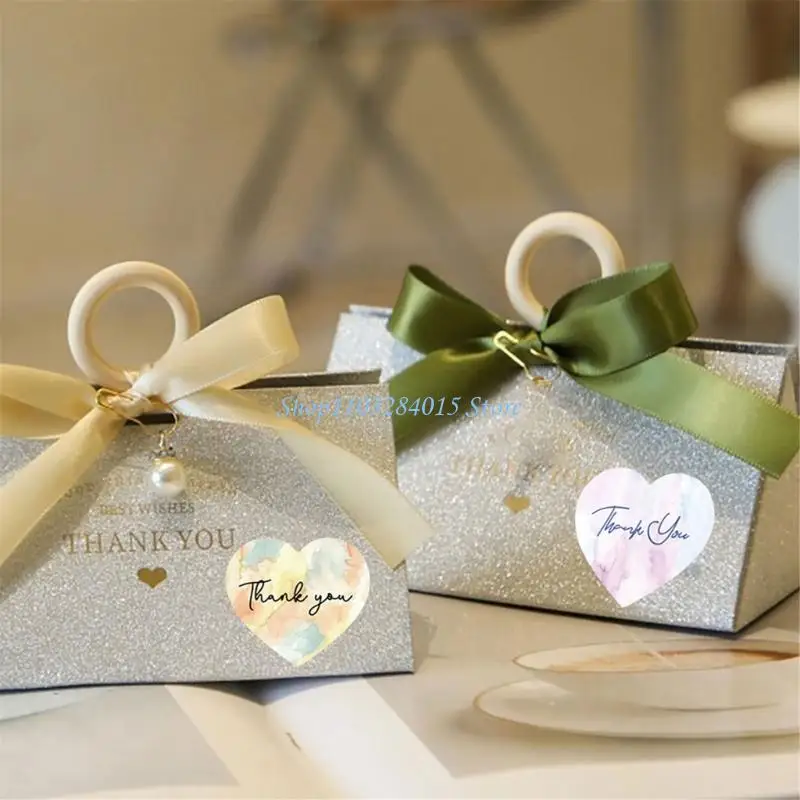 R6FF 500PCS HEART SEAL SHIPE