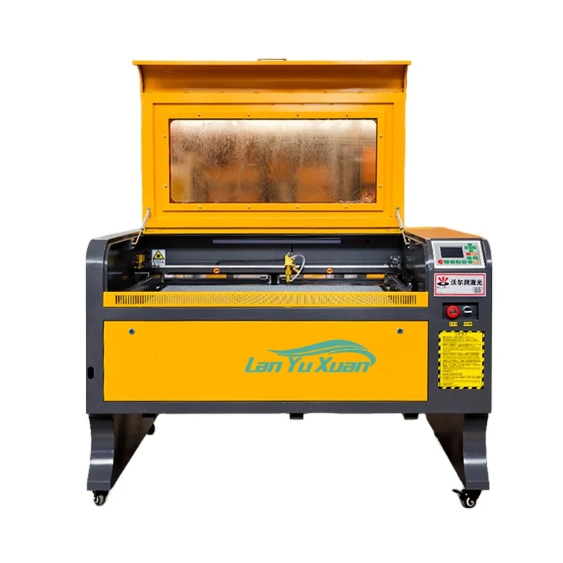 

Easy use CNC Laser engraver cutter and Co2 cutting machines manufacturer 9060 60/80/100W for Non-metal wood plywood