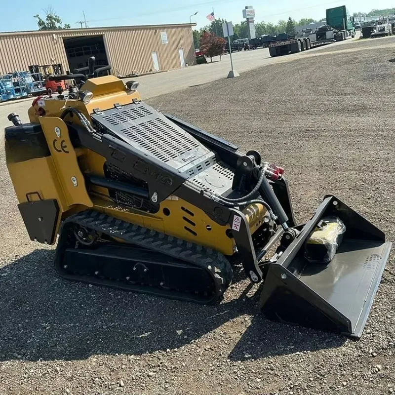 D1105 Engine 3 Cylinders Mini Skid Steer Loader Crawler Loader