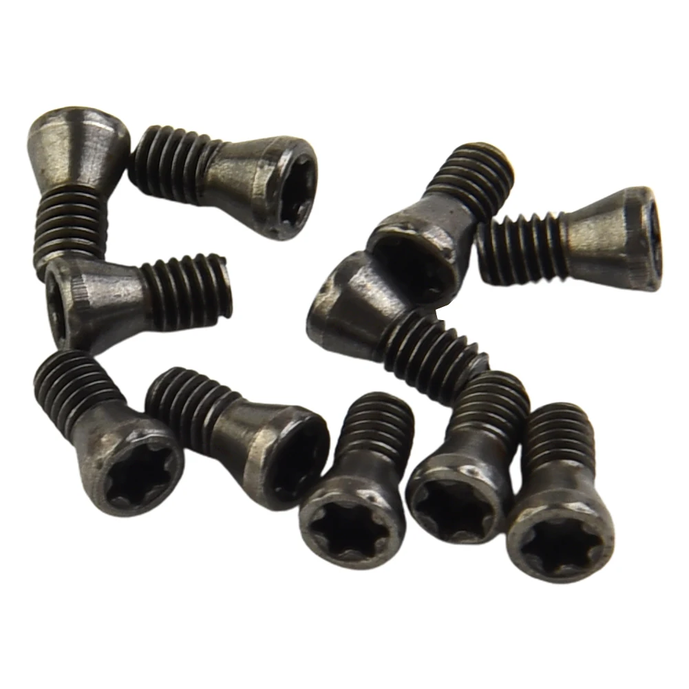 10 個トルクスネジアクセサリーインサート M2.5x6mm 交換黒 CNC 超硬インサート旋盤金属加工用品ホット