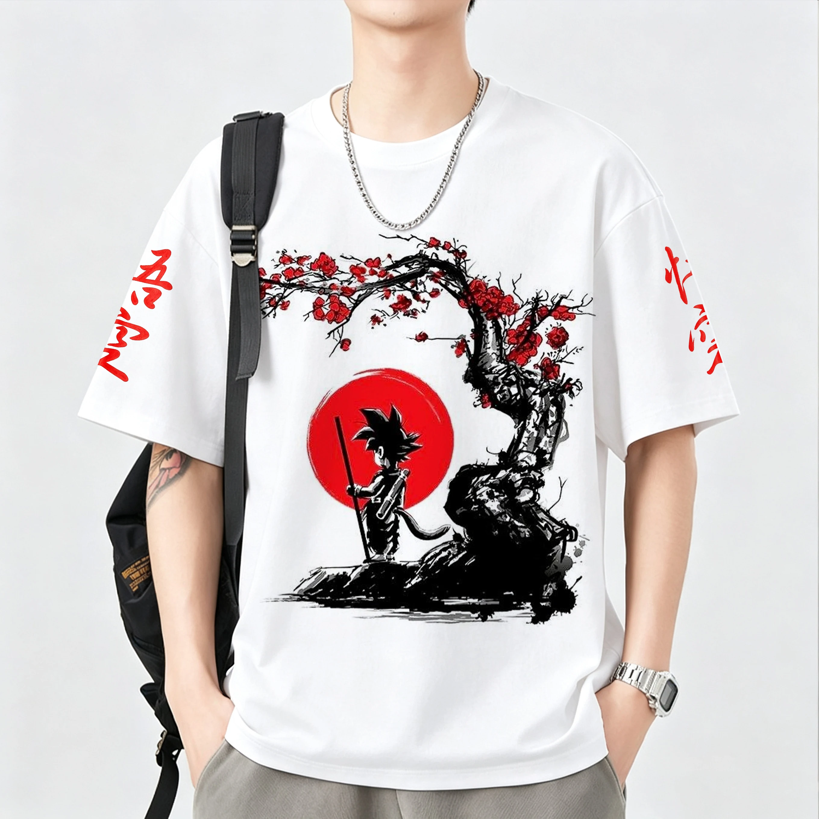 Tee Ball Set - Dragon Ball Z Print Short Sleeve