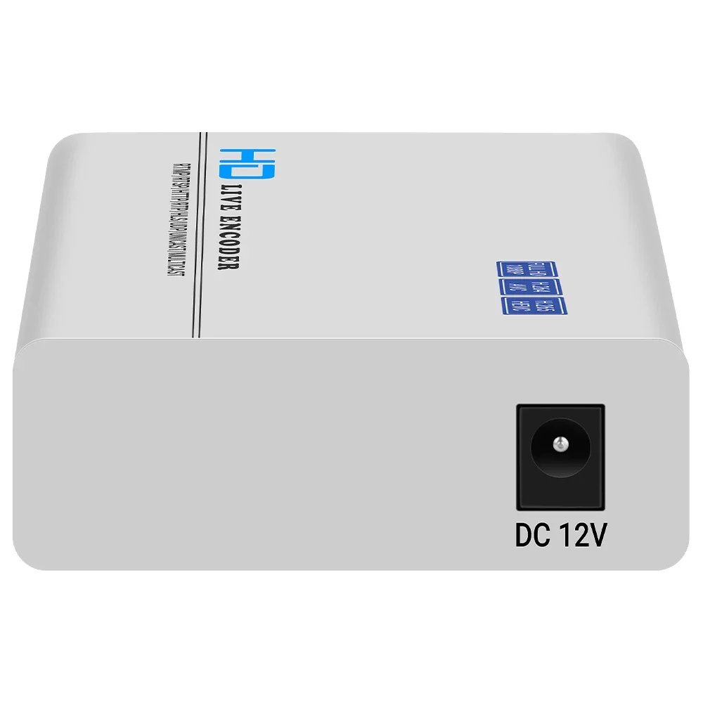 2025 H.265/H.264 Video Encoder – HD/SD CVBS AV RCA Live Streaming Encoder with PAL/NTSC Support