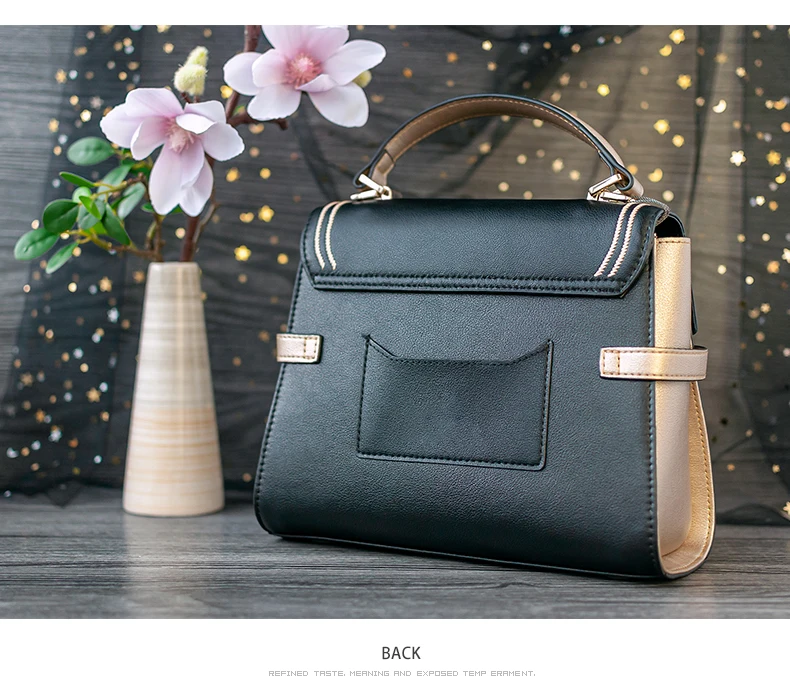 Foxer Kommut Damen Mid Handtasche Damen stilvolle Umhängetasche Hochleistungs-Umhängetasche Split Leder Luxus klappe Umhängetasche – Detail 19